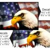 Patriotic American Decal Sticker