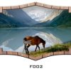 Horse Mountain Lake RV Mural Decal