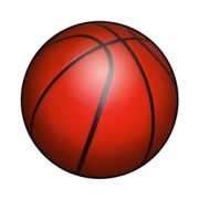 Basket Ball Decal Sticker