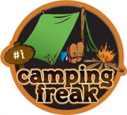 Camping Tent Decal Sticker