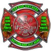 Fire Department Emergency Decal Sticker