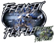 Freakin Fearless MX Motocross Decal Sticker
