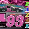 Custom Racing Number Graphics Decals Stickers
