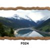 Valley Lake Mountains Scenic Camper RV Mural Decal Sticker