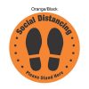 Social Distancing Floor Graphic